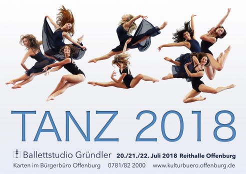 Plakat Tanzabend 2018